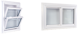 double hung and horizontal slider windows